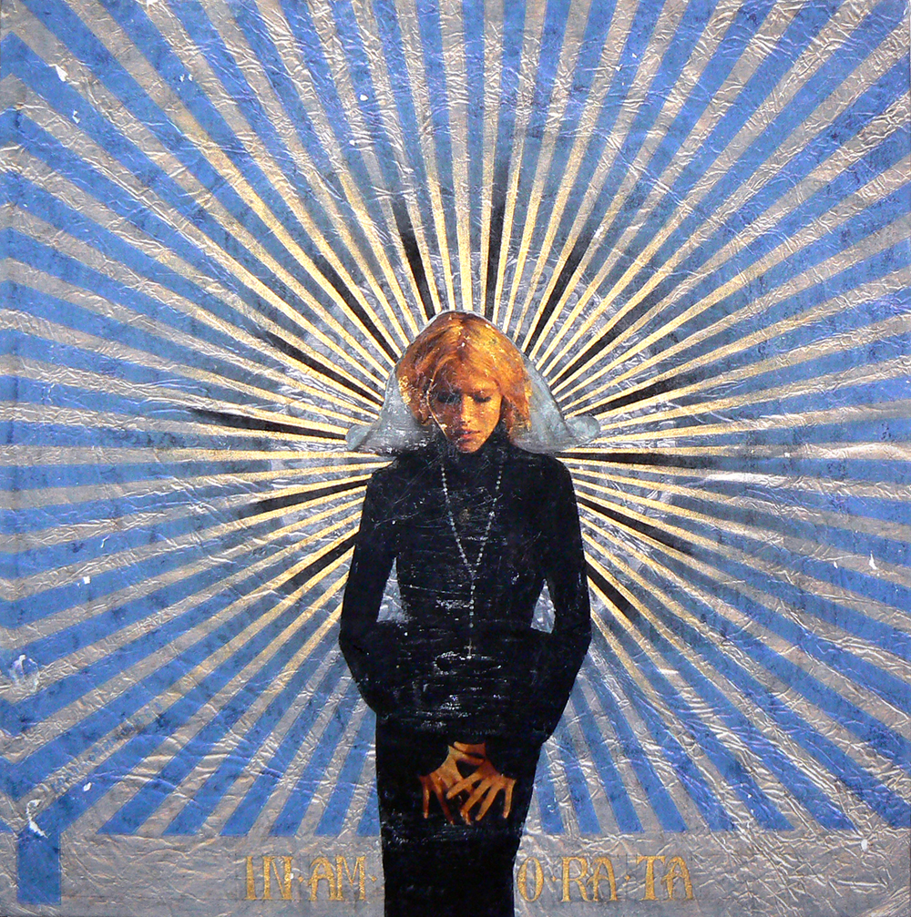 Anielka Hampson Painting Tunnocks Blue